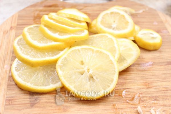 Цукаты из лимона